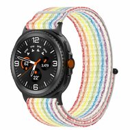 Sportloop nylon bandje - Multicolor - Samsung Galaxy Watch 8 Classic - 46mm
