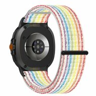 Sportloop nylon bandje - Multicolor - Samsung Galaxy Watch 8 Classic - 46mm