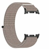 Sportloop nylon bandje - Zandroze - Samsung Galaxy Watch 8 Classic - 46mm
