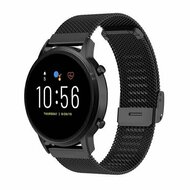 Samsung Galaxy Watch 5 (Pro) - 40mm / 44mm / 45mm - Milanese bandje met klemsluiting - Zwart