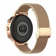 Samsung Galaxy Watch 4 Classic - 42mm / 46mm - Milanese bandje met klemsluiting - Champagne goud