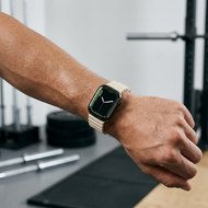 Ocean bandje - Starlight - Geschikt voor Apple Watch 44mm / 45mm&nbsp;/ 46mm / 49mm