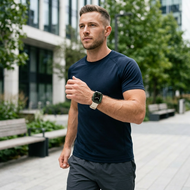 Ocean bandje - Starlight - Geschikt voor Apple Watch 44mm / 45mm&nbsp;/ 46mm / 49mm