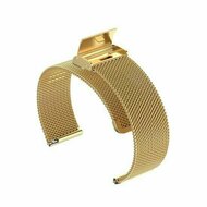 Garmin Vivomove 3 / HR / Luxe / Sport / Style / Trend - Milanese bandje met klemsluiting - Goud