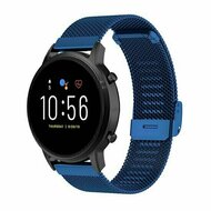 Garmin Approach S12 / S40 / S42 - Milanese bandje met klemsluiting - Donkerblauw
