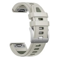 Siliconen bandje - Zandgrijs - Garmin Fenix 8 - 43mm