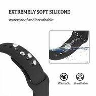 Garmin Venu 4 - 45mm - Rubberen sportband - Roomwit