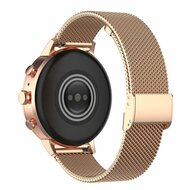 Garmin Venu 4 - 41mm - Milanese bandje met klemsluiting - Champagne goud