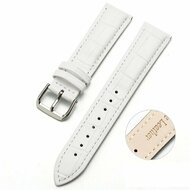 Garmin Venu 4 - 41mm - Crocodile leren bandje - Wit