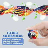 Garmin Venu 4 - 45mm - Braided nylon bandje - Blauw
