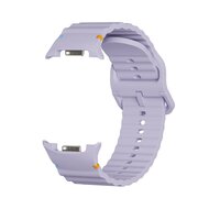 Classic Wave siliconen band - Paars - Samsung Galaxy Watch 8 - 40mm / 44mm