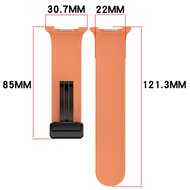 D-buckle Solid Line sportbandje - Groen - Samsung Galaxy Watch 8 - 40mm / 44mm