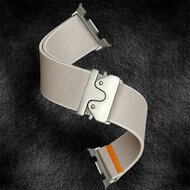 Nylon bandje met Parachute sluiting - Sterrenlicht - Samsung Galaxy Watch 8 - 40mm / 44mm