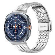 Stalen bandje - Zilver - Samsung Galaxy Watch Ultra - 47mm