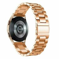 Stalen schakelband - Ros&eacute; goud - Huawei Watch 5 - 42mm