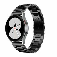 Stalen schakelband - Zwart - Huawei Watch 5 - 42mm