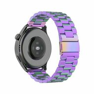 Stalen schakelband - Multicolor - Huawei Watch 5 - 42mm
