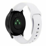 Sportbandje - Maat: Large - Wit - Huawei Watch 5 - 42mm