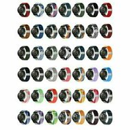 Braided nylon bandje - Multicolor Dark - Huawei Watch 5 - 46mm