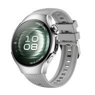 Siliconen bandje 'True Fit' - Grijs - Huawei Watch 5 - 46mm