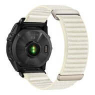 Nylon Sport Loop bandje - Sterrenlicht - Garmin Quatix 8 - 51mm