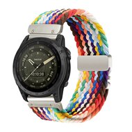 Braided nylon band met parachute sluiting - Multicolor Spring - Garmin Quatix 8 - 51mm