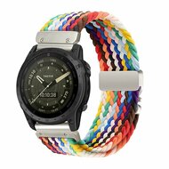 Braided nylon band met parachute sluiting - Multicolor Spring - Garmin Tactix 8 - 51mm