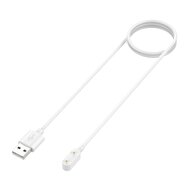 Oplader / Oplaadkabel - Geschikt voor Huawei Watch Fit 5 / 4 / 3 / 2 / 1 / Fit New / Fit Mini - Huawei Honor Band - Huawei Band 9 / 8 / 7 / 6 - USB aansluiting - 1 meter - Wit