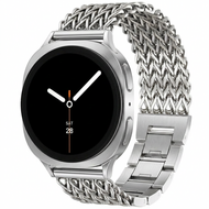 Gevlochten RVS band - Zilver - Samsung Galaxy Watch 8 - 40mm / 44mm