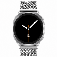 Gevlochten RVS band - Zilver - Samsung Galaxy Watch 8 - 40mm / 44mm