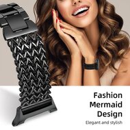 Gevlochten RVS band - Zwart - Samsung Galaxy Watch 8 Classic - 46mm