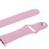 Rubberen sportbandje - Roze - Geschikt voor Apple Watch 44mm / 45mm&nbsp;/ 46mm / 49mm