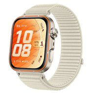 Nylon ribbelbandje - Sterrenlicht - Huawei Watch Fit 5 / 4 / 3