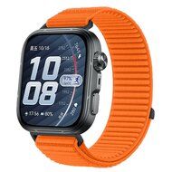 Nylon ribbelbandje - Oranje - Huawei Watch Fit 5 / 4 / 3