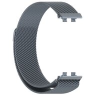 Milanese bandje - Space grey - Huawei Band 11 / 11 pro