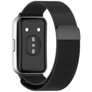 Milanese bandje - Zwart - Huawei Band 11 / 11 pro