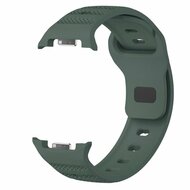 Wave met motief siliconen band - Donkergroen - Samsung Galaxy Watch 9 - 40mm / 44mm