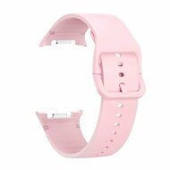 Soft siliconen band - Maat: S/M - Roze - Samsung Galaxy Watch 9 - 40mm / 44mm