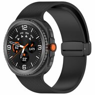 D-buckle sportband - Zwart - Samsung Galaxy Watch 9 - 40mm / 44mm
