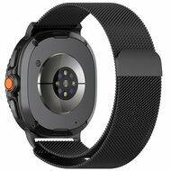 Milanese band - Zwart - Samsung Galaxy Watch 9 - 40mm / 44mm
