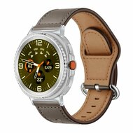 Classic leren band - Taupe - Samsung Galaxy Watch 9 - 40mm / 44mm