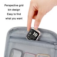 Organizer smartwatch bandjes &amp; accessoires - Large - Zwart