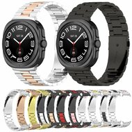 Stalen schakelband - Zwart met goud - Samsung Galaxy Watch 9 - 40mm / 44mm