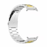 Stalen schakelband - Zilver met goud - Samsung Galaxy Watch 9 - 40mm / 44mm