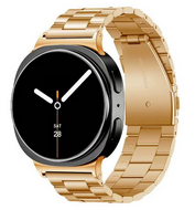 Stalen schakelband - Ros&eacute; goud - Samsung Galaxy Watch 9 - 40mm / 44mm