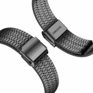 Stalen bandje - Zwart - Samsung Galaxy Watch 9 - 40mm / 44mm