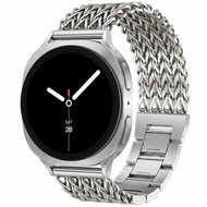 Gevlochten RVS band - Zilver - Samsung Galaxy Watch 9 - 40mm / 44mm