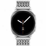 Gevlochten RVS band - Zilver - Samsung Galaxy Watch 9 - 40mm / 44mm