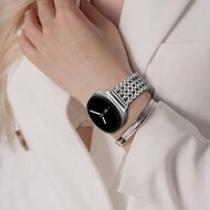 Gevlochten RVS band - Zilver - Samsung Galaxy Watch 9 - 40mm / 44mm