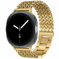 Gevlochten RVS band - Goud - Samsung Galaxy Watch 9 - 40mm / 44mm